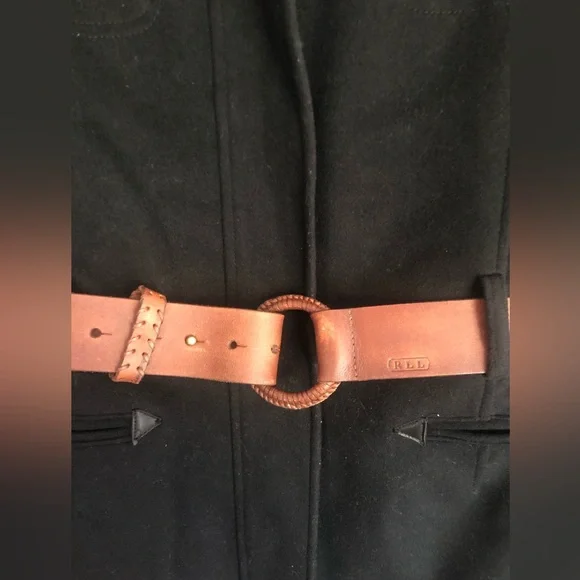 Authentic Barbour Falcon Wool Coat US Size 10 Excellent Condition - Picture 5 of 13